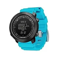 zgzyl apache men's smart watch 50m montre imperméable sports montre montre montagne mon alpinisme boussole baromètre baromètre digital watch,f
