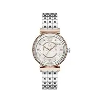 gc watches starlight montre femme analogique quartz avec bracelet acier inoxydable y76001l1mf