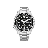 citizen diver marine promaster ny0140-80ee montre automatique pour homme 20 bar, bracelet