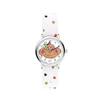 cool time unisexes-enfants analogique quartz montre avec bracelet en nylon ct-0034-lq