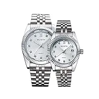 montre hommes top marque de luxe montre en or hommes femmes montres date automatique Étanche couple montre relogio masculino