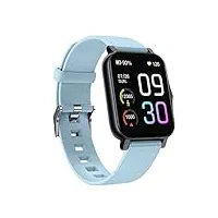 supbro 1,69" montre connectée smartwatch cardiofrequencemètre moniteur de sommeil pression artérielle compatible android ios pour homme femme montre intelligente