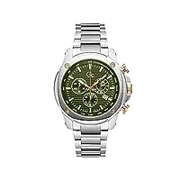 gc watches coussin shape montre homme analogique quartz avec bracelet acier inoxydable z13003g9mf