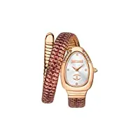just cavalli femmes analogique quartz montre avec bracelet en acier inoxydable jc1l251m0065