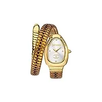 just cavalli femme analogique quartz montre avec bracelet en acier inoxydable jc1l251m0025