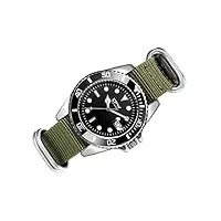 hemobllo 1 pc montre homme chronographe de montre à quartz montre bracelet cuir montre d'affaires montre-bracelet montres pour hommes entreprise nylon alliage de zinc enfant