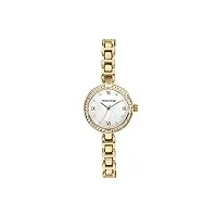 trendy kiss femme analogique quartz montre avec bracelet en métal tm10163-02
