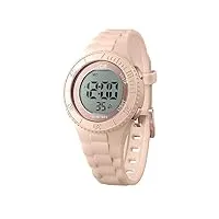 ice-watch - ice digit nude rose-gold - montre rose pour fille avec bracelet en plastique - 021609 (small)