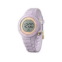 ice-watch - ice digit lilac sunset - montre violette pour fille avec bracelet en plastique - 021612 (small)