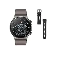 beysg smartwatches watch gt 2 pro, montre intelligente, montre intelligente gps intégrée, autonomie de 14 jours, 5 atm (couleur : gris du brésil)