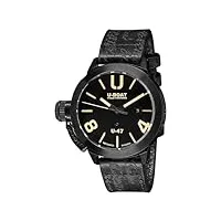 u-boat classico u-47 montre homme analogique automatique avec bracelet cuir 9160
