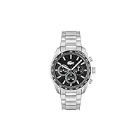 lacoste montre chronographe à quartz pour homme collection boston avec bracelet en acier inoxydable avec bracelet en acier inoxydable - 2011347