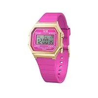 ice-watch femme numérique quartz montre avec bracelet en plastique 022527
