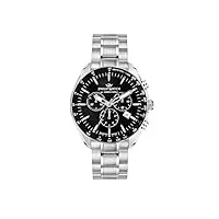 philip watch montre homme, chronographe, analogique, bracelet acier, collection blaze - r8273995018