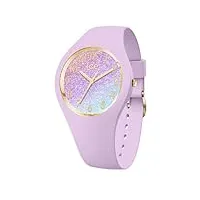 ice-watch femme analogique quartz montre avec bracelet en silicone 022570