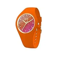 ice-watch femme analogique quartz montre avec bracelet en silicone 022574