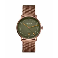 montre sternglas naos automatic bronze green