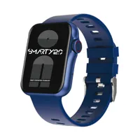 montre connectée smarty2.0 standing silicone - bleu