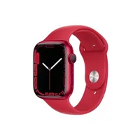 apple watch apple watch series 7 gps, boîtier aluminium (product)red 45mm avec bracelet sport (product)red