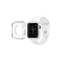 accessoires bracelet et montre connectée familiashop e-commerce coque protection transparent souple silicone gel pour apple watch se 44mm