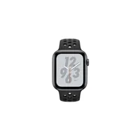 montre connectée apple watch nike+ series 4 (gps) - 40 mm - espace gris en aluminium - montre intelligente avec bracelet sport nike - fluoroélastomère - anthracite/noir -