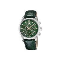 chronographe jaguar montre homme j968/3 vert