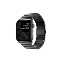 accessoires bracelet et montre connectée nomad - bracelet pour montre intelligente - graphite - pour apple watch (42 mm, 44 mm, 45 mm)