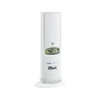 thermomètre de jardin tfa montre mixte emetteur thermohygro 30.3180.k blanc (avec certificat iso)