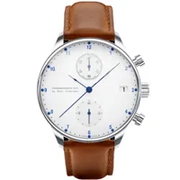 about vintage 1815 chronograph 101022 - homme - analogique - quartz - 316l surgical steel - verre saphir