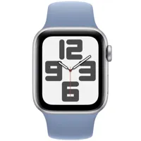 apple se gps 40mm silver aluminium sport loop mre33 - unisex - montre connectée - montre digitale/montre connectée - aluminum - verre saphir