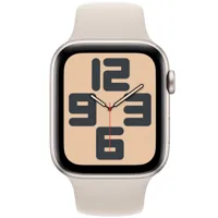 apple se gps 44mm starlight aluminium sport band s/m mre43 - unisex - montre connectée - montre digitale/montre connectée - aluminum - verre saphir