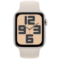 apple se gps 44mm starlight aluminium sport loop mre63 - unisex - montre connectée - montre digitale/montre connectée - aluminum - verre saphir