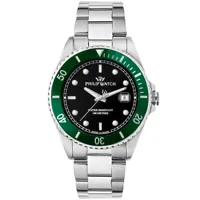 philip watch caribe r8253597086 - homme - analogique - quartz - stainless steel - verre saphir
