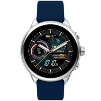 fossil gen 6 smartwatch wellness edition ftw4070 - homme - montre connectée - montre digitale/montre connectée - stainless steel - verre minéral