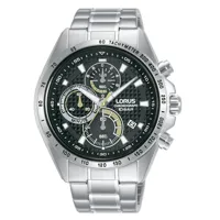 lorus watches rm351hx9 sports chronograph watch argenté