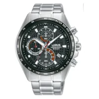 lorus watches rm357hx9 sports chronograph watch argenté