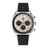 adidas watches aofh23503 master originals one chrono watch argenté
