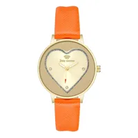 juicy couture jc1234gpor watch orange