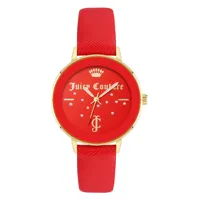 juicy couture jc1264gprd watch rouge