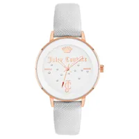 juicy couture jc1264rgwt watch beige