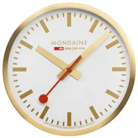 mondaine gold 25 cm watch blanc