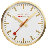 mondaine gold 40 cm watch blanc