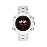 guess c3001g4 smartwatch blanc