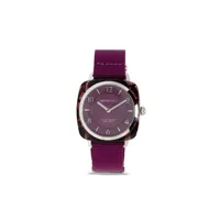 briston watches montre clubmaster chic 36 mm - violet