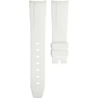horus watch straps bracelet de montre 20 mm - blanc