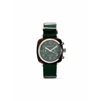 briston watches montre clubmaster classic 40 mm - vert