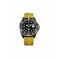 diw (designa individual watches) montre sea-dweller 43 mm customisée pre-owned - noir