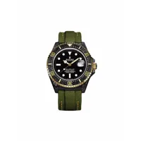 diw (designa individual watches) montre diw sea-dweller 43 mm customisée pre-owned - noir