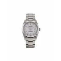 rolex montre datejust 36 mm pre-owned (1999) - blanc