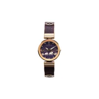 charriol montre forever 32 mm - violet